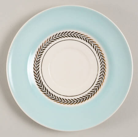 Federal Araby Blue Saucer