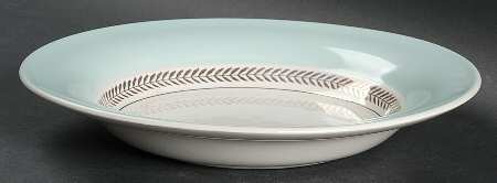 Federal Araby Blue Rim Soup Bowl