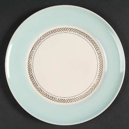 Federal Araby Blue Salad Plate