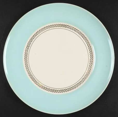 Federal Araby Blue Luncheon Plate