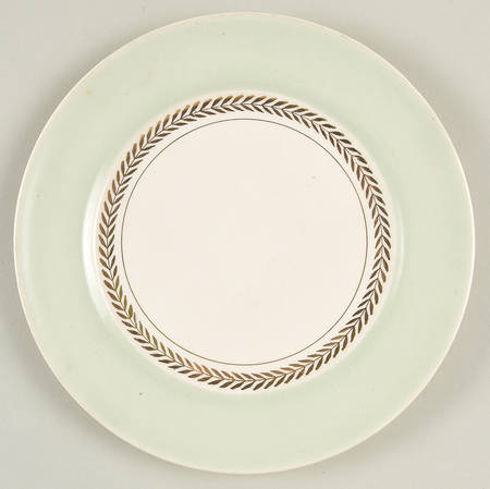 Federal Aqua Green Dessert/Pie Plate
