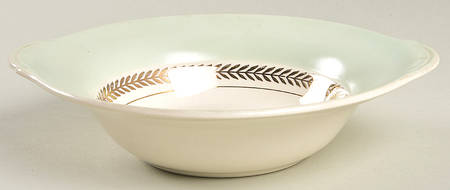 Federal Aqua Green Lugged Cereal Bowl