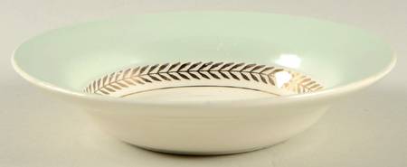 Federal Aqua Green Fruit/Dessert (Sauce) Bowl