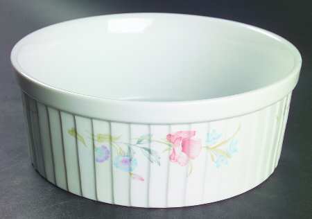 Flowers 8" Souffle by Limoges-American