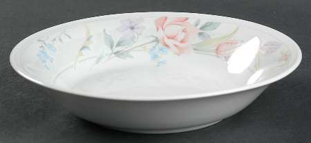 Flowers Coupe Soup Bowl