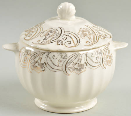 Floragold Sugar Bowl & Lid