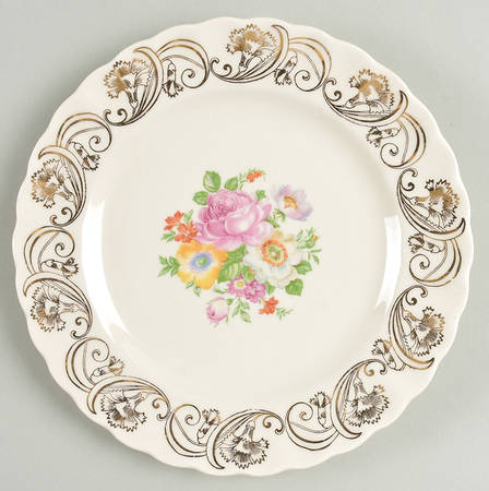 Floragold Salad Plate