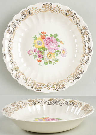 Floragold Coupe Soup Bowl