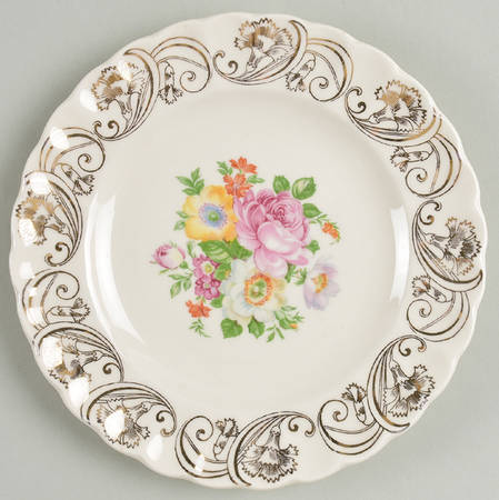 Floragold Bread & Butter Plate