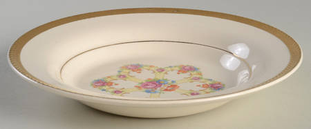 Fortune Large Rim Soup Bowl by Limoges-American