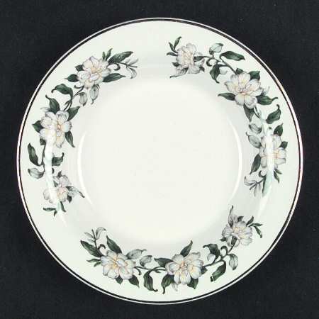 Gardenia Rim Soup Bowl