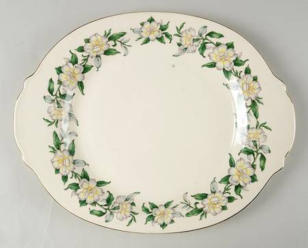 Gardenia 13" Oval Serving Platter
