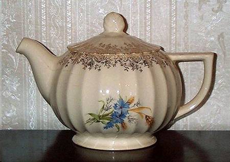 Golden Wheat Teapot & Lid