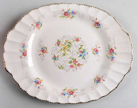 Jennie Lind 11" Oval Serving Platter