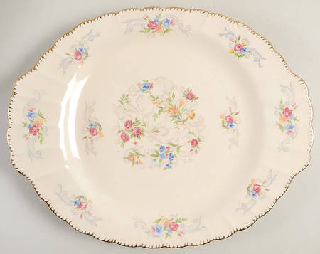 Jennie Lind 13" Oval Serving Platter