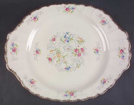 Jennie Lind 15" Oval Serving Platter