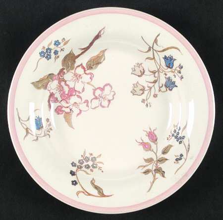 Language of Flowers Rim Soup Bowl