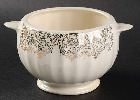 Le Fleur Rouge Sugar Bowl No Lid