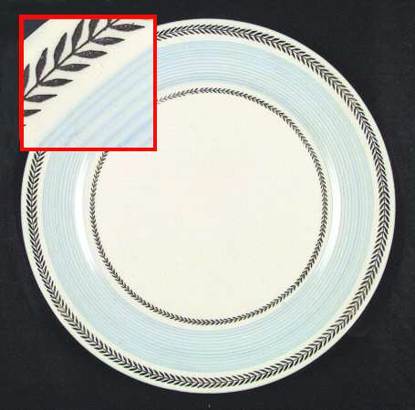 Lyceum Blue by Limoges-American