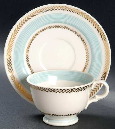 Lyceum Blue Footed Cup & Saucer Set