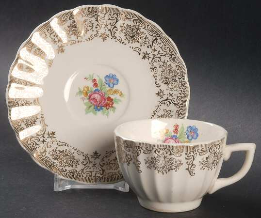 Lyric Flat Demitasse Cup & Saucer Set