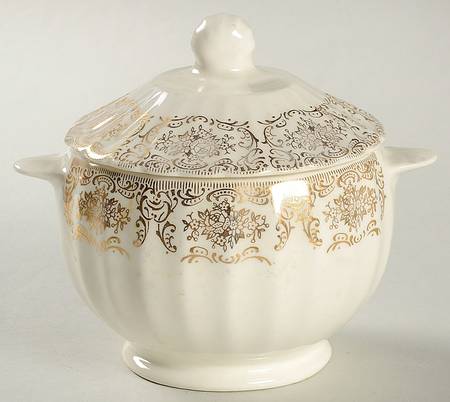 Lyric Sugar Bowl & Lid