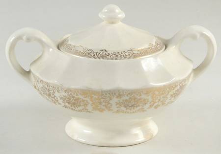 Lyric Sugar Bowl & Lid