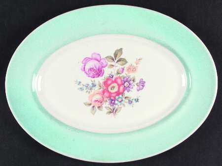 Meissen Rose Araby Blue by Limoges-American