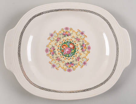 Melody 13" Oval Serving Platter by Limoges-American