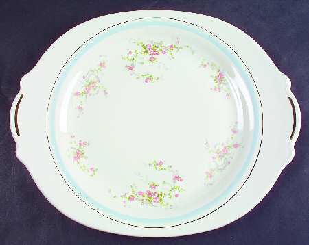 Nancy Rose 15" Oval Serving Platter