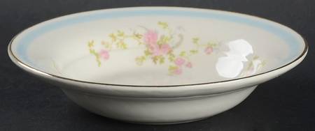 Nancy Rose Rim Fruit/Dessert (Sauce) Bowl
