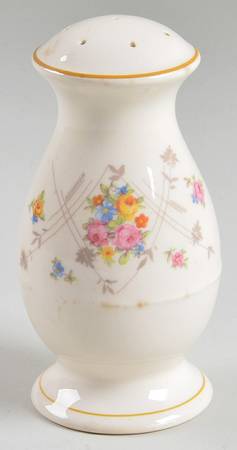 New Princess (Smooth, Yellow Trim) Salt Shaker