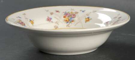 New Princess (Smooth, Yellow Trim) Rim Cereal Bowl