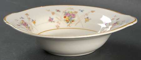 New Princess (Smooth, Yellow Trim) Lugged Cereal Bowl