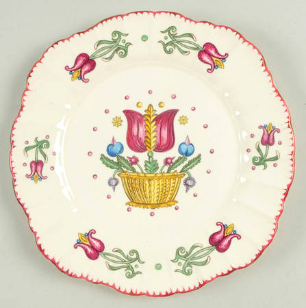 Old Dutch Square Salad Plate