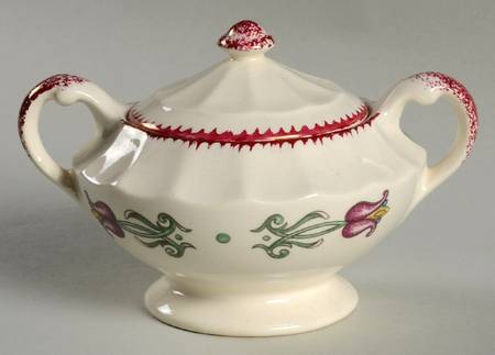 Old Dutch Sugar Bowl & Lid