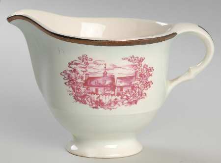 Old Virginia Maroon Creamer