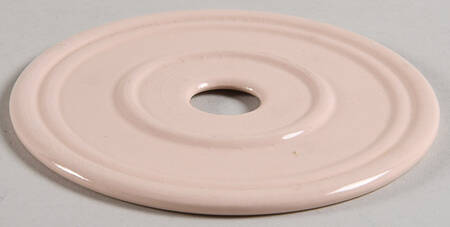 The Pansy (Glo Peach) Strainer for Round Butter