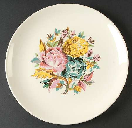 Regency Bouquet Luncheon Plate