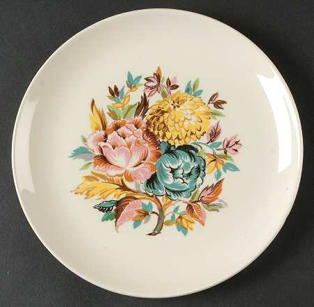 Regency Bouquet Salad Plate