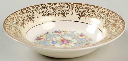 Royal Lyric Rim Fruit/Dessert (Sauce) Bowl by Limoges-American