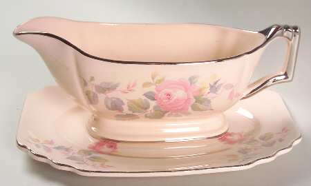 Rose Marie Gravy Boat & Underplate