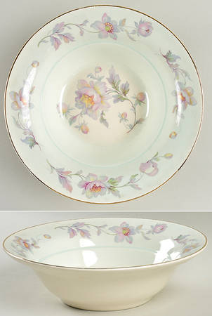 Silver Moon Celadon 8" Round Vegetable Bowl