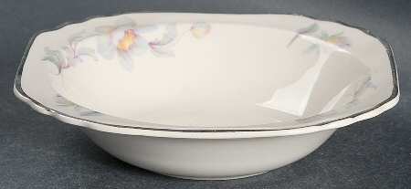 Silver Moon Rim Fruit/Dessert (Sauce) Bowl by Limoges-American