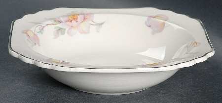 Silver Moon Rim Cereal Bowl