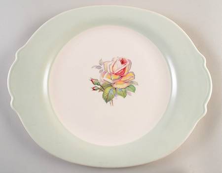 Tea Rose 15" Oval Serving Platter