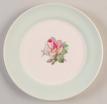 Tea Rose Bread & Butter Plate