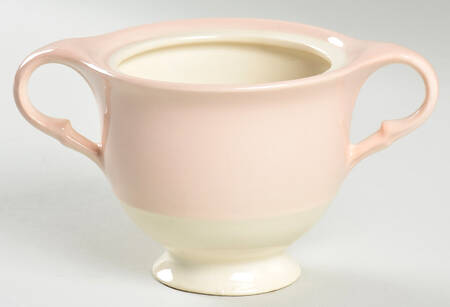 Tea Rose Cotillion Pink (No Trim) Sugar Bowl No Lid