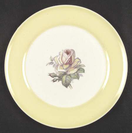 Tea Rose Cotillion Yellow by Limoges-American