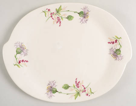 Thistle 12" Oval Serving Platter